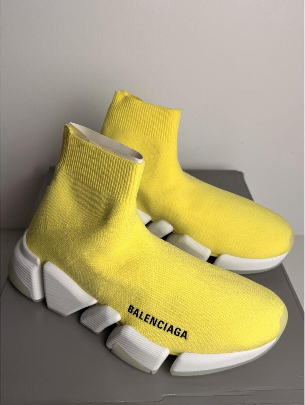Balenciaga Speed 2.0 Sneakers Black/White Women’s SZ 35